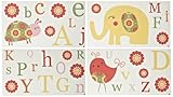 CoCo & Company Removable Wall Appliques, Alphabet Sweeties by Cocalo [並行輸入品]