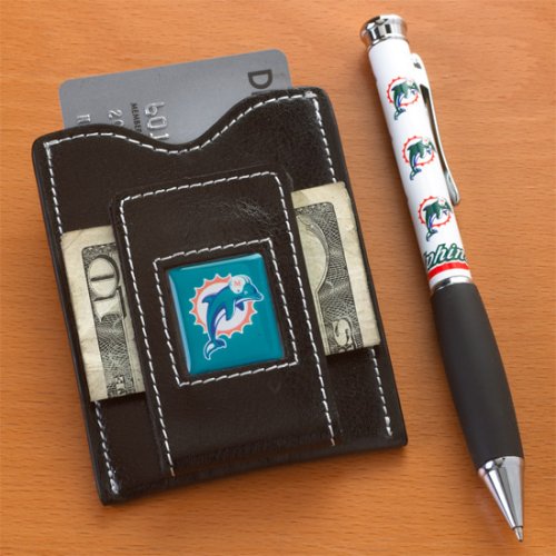 Buy Miami Dolphins Ultra Thin Wallet Pen Set (for the diehard football fan) that keeps you organized on... by Unknown