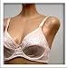  : Venus 2 Pack Nude Floral Full Coverage Bra #1013 sz 34A