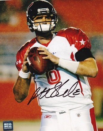 Matt Schaub Autographed/Hand Signed Houston Texans 8x10 Pro Bowl MVP Photo