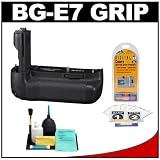 Search : Canon BG-E7 Battery Grip for EOS 7D Digital SLR Camera + LCD Protectors + Cleaning Kit