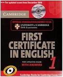 Cambridge First Certificate in English 1 for Updated Exam Self-study Pack: Official Examination Papers from University of Cambridge ESOL Examinations (Fce Practice Tests)