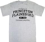 Fox House M.D. Property of Princeton Plainsboro Gray T-Shirt Tee