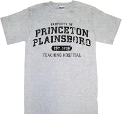 Fox House M.D. Property of Princeton Plainsboro Gray T-Shirt Tee