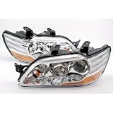 02-03 MITSUBISHI LANCER ( EXCEPT EVOLUTION ) HEADLIGHTS (W HALOGEN TYPE) - EURO CHROME... by