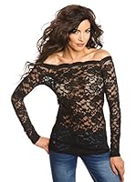 Star made with Swarovski Elements Blusa (Negro)