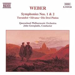Weber - Symphonies Nos. 1 & 2 - Turandot - Silvana - Die Drei Pintos