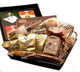 Java Tray Gourmet Coffee Gift Basket - Christmas Holiday Gift Idea