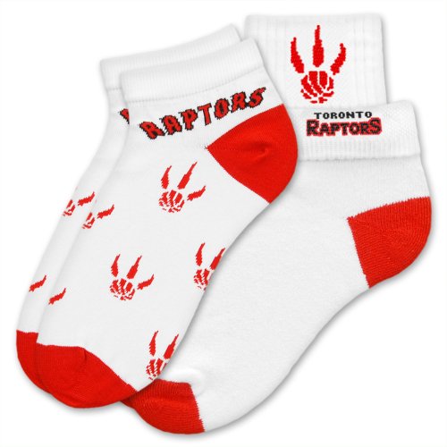 NBA Toronto Raptors Womens Socks, 2-Pack