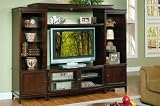 New All Wood Plasma LCD TV Entertainment Center, Item#F4476