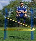 KwikGoal Coaching Stick Hurdle Set