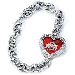 NCAA Women's COL-HEA-OSU Heart Series Ohio State Buckeyes Watch