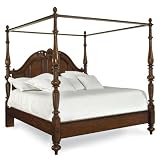 A.R.T British Heritage Queen Poster Bed in Distressed Mahogany