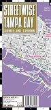 Streetwise Tampa Map - Laminated City Center Street Map of Tampa, Florida - Folding pocket size travel map with trolley lines