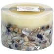 Rosy Rings Spa Waters Botanical Candle 6" x 3.5"