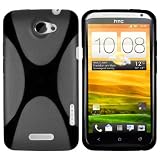mumbi X-TPU Silikon Schutzh�lle f�r HTC ONE X H�lle schwarzvon "mumbi"