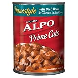 Alpo Dog Food, Prime Cuts with Beef, Bacon and Cheese, 13.2 oz (Pack of 24) by Groceries To Your Door