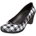 crocs Women's Plaid Lydia Lumberjack Wedge