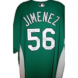 St. Louis Cardinals 2008 Kelvin Jiminez #56 Autographed St. Patrick's Day Jersey