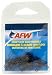 American Fishing Wire Brass Coastlock Snap Swivels, Black Color, 30 Pound Test, 24-Pieces