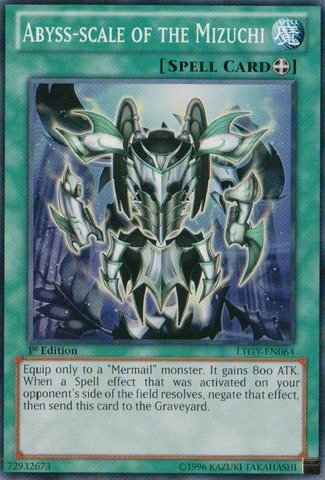 Yu-Gi-Oh! - Abyss-scale of the Mizuchi (LTGY-EN064) - Lord of the Tachyon Galaxy - 1st Edition - Common