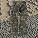 2586 WOODLAND CAMO VINTAGE PARATROOPER FATIGUES (XLARGE)