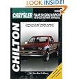 Chrysler: Ram 50 D50 Arrow 1979-93 (Chilton's Total Car Care Repair Manual) by  The Nichols/Chilton Editors