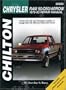 Dodge Ram 50, D50, and Arrow, 1979-93 (Chilton's Total Car Care Repair Manual)