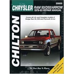 Chrysler Ram 50/D50/Arrow (1979-93) (Chilton Total Car Care)