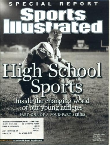 Sports Illustrated November 18, 2002 Brian Brohm/Trinity High Louisville, Brett Favre/Green Bay Packers, Toronto Maple Leafs/Hockey, Miama Hurricanes