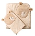 HOODED CUDDLE TOWEL & WASH MITT