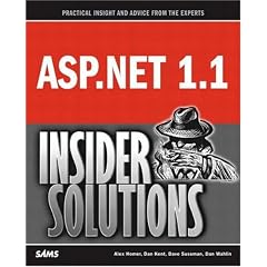 ASP.Net 1.1 Insider Solutions