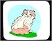 Decorated Mouse Pad with cat, long, haired, turkish, pet, animal