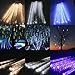 Perfect Holiday, 50cm 8 Tube 240 Leds Snowfall Meteor Rain Light Tube for Holiday Party Christmas Xmas Decoration with Us Plug Blue