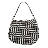 Xhilaration Slouchy Hobo Bag - Black Dot