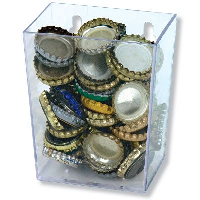Clear Plastic Cap Catcher
