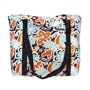 HORSES Tote Bag Horse Cotton with WATERPROOF LINING UNDERSIDE Travel Bags, for Gym or Beach Best Cute Unique GIFT IDEA for Him Her Man Men DAD MOM Mother Woman Women Ladies