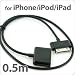 iPhone/iPad/iPod Dock�R�l�N�^USB����0.5Black