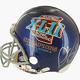 Plaxico Burress Autographed Super Bowl XLII Champions Authentic Full Size Football Helmet