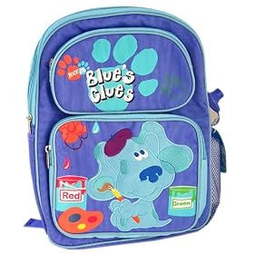 Blues Clues School Backpack - Blue's Painting back pack by Global design concept