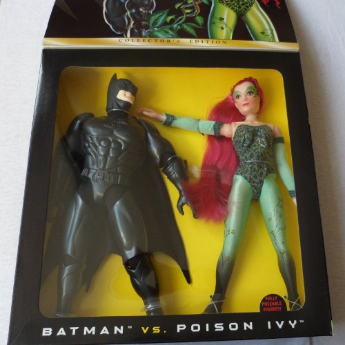  BATMAN & ROBIN THE MOVIE BATMAN & POISON IVY COLLECTOR'S EDITION ACITON FIGURES