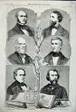AMERICAN CELEBS BRYANT BANCROFT WILLIS ANTHON 1858