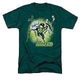 UPC 609328371672 product image for Trevco Jla-Lantern Burst Short Sleeve Adult 18-1 Tee, Hunter Green - 3X | upcitemdb.com