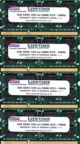 32GB Memory upgrade for Apple iMac Core i5 2.5GHz by Lifetime Memory Products (Mid-2011)