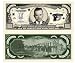 SET OF 5 BILLS-JOHN DILLINGER $100,000.00 BILL