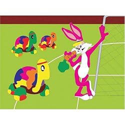Bunny and Turtle Wooden Jigsaw Puzzle