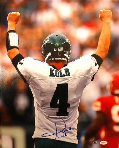 Kevin Kolb Autographed/Hand Signed Philadelphia Eagles 16x20