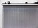 Sunbelt RADIATORS INC. Radiator Compatible With 99-02 Mitsubishi Galant 2.4L 2300