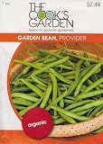 Amazon / Hirts: Seed; Beans: Cooks Garden Oganic Provider Garden Bean Garden Bean Seeds - 1 oz.