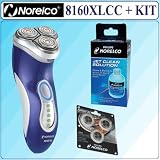 Philips Norelco 8160XLCC SpeedXL Jet Clean Men's Shaving Set + Accessory Kit